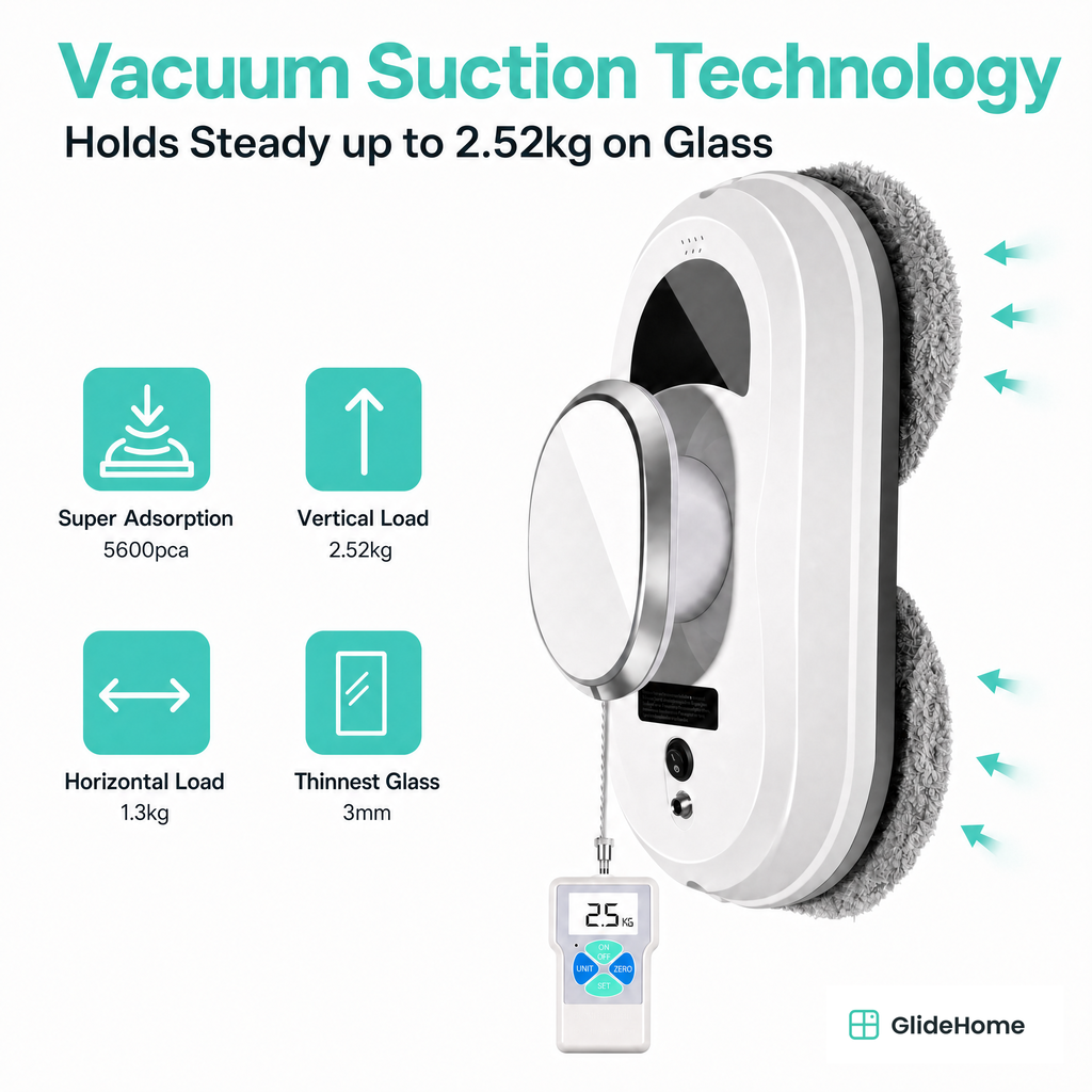 Smart Window Cleaning Robot - DYP Automatic Glass Cleaner