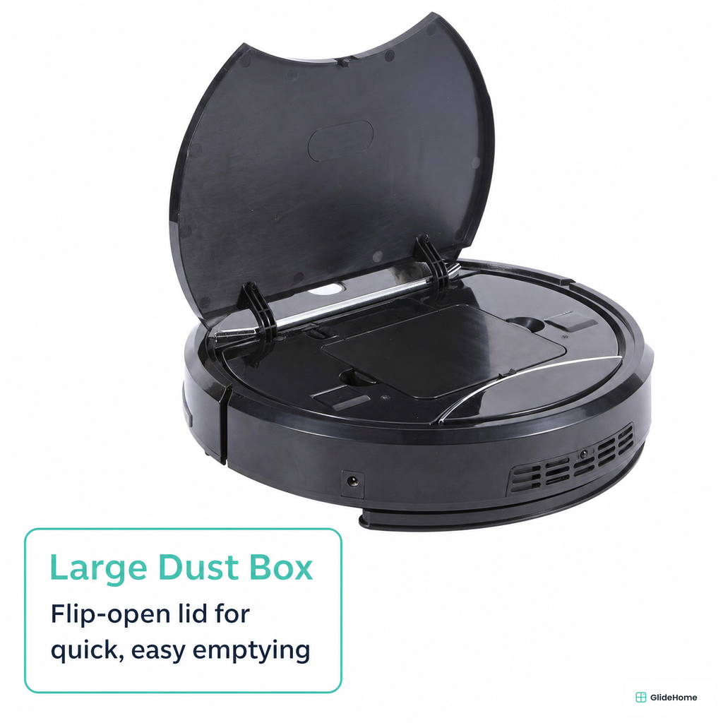 Robot Vacuum Cleaner - 3-in-1 Sweep, Mop & Suction with Remote