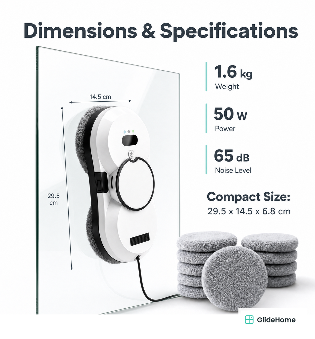 Window Cleaning Robot - Automatic Glass Cleaner W17S