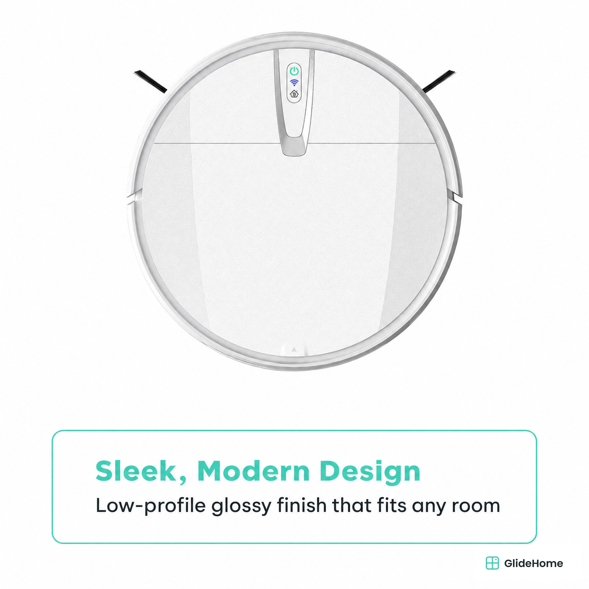Ultra-Thin 3-in-1 Robot Vacuum and Mop - Sweep, Mop & Suction
