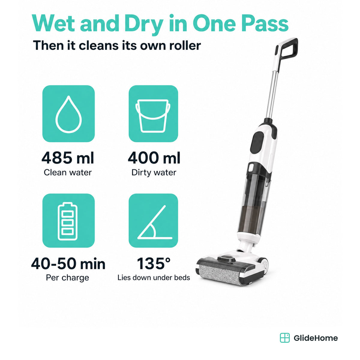 Cordless Wet-Dry Floor Scrubber - specifications