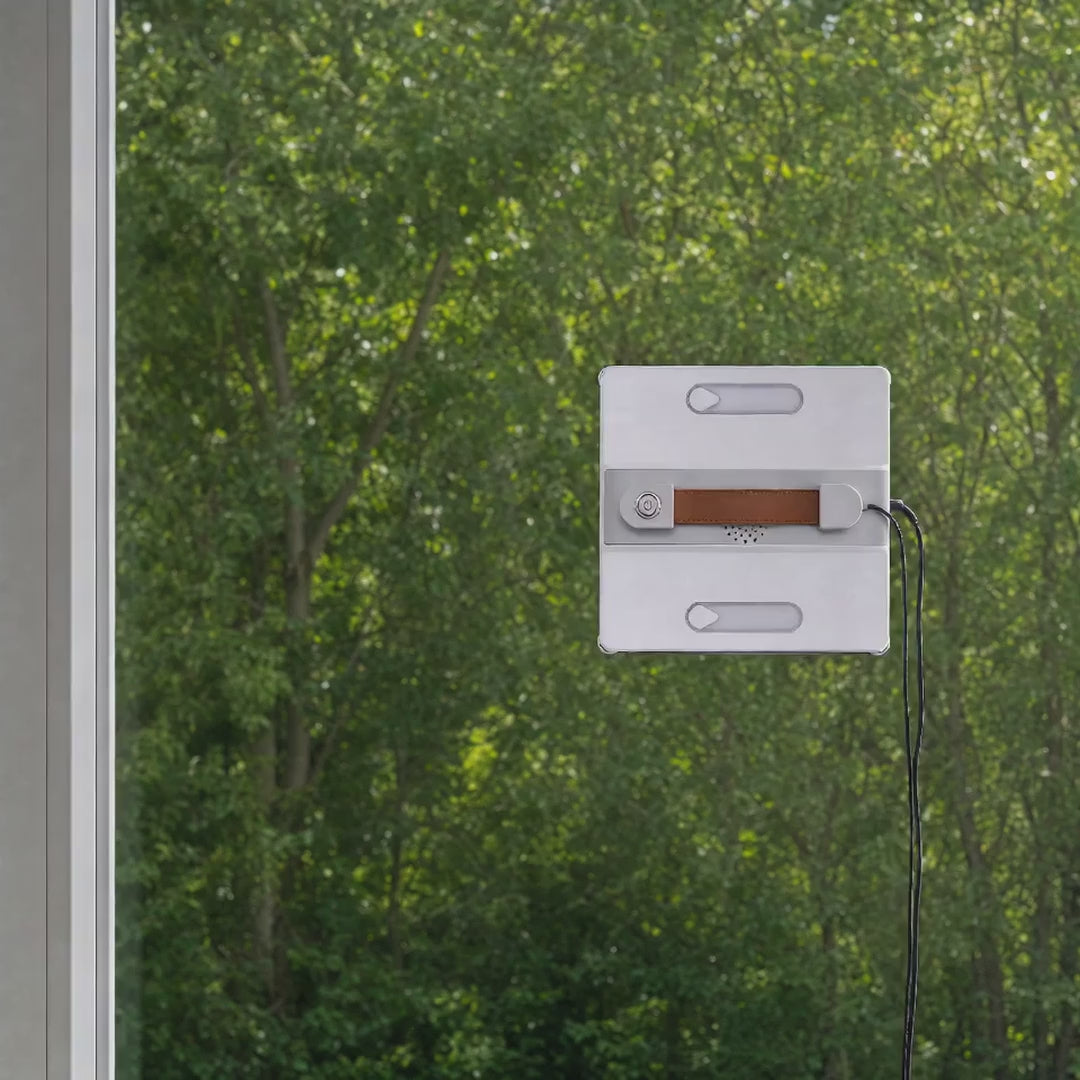 Corner-Reach Window Cleaning Robot - video