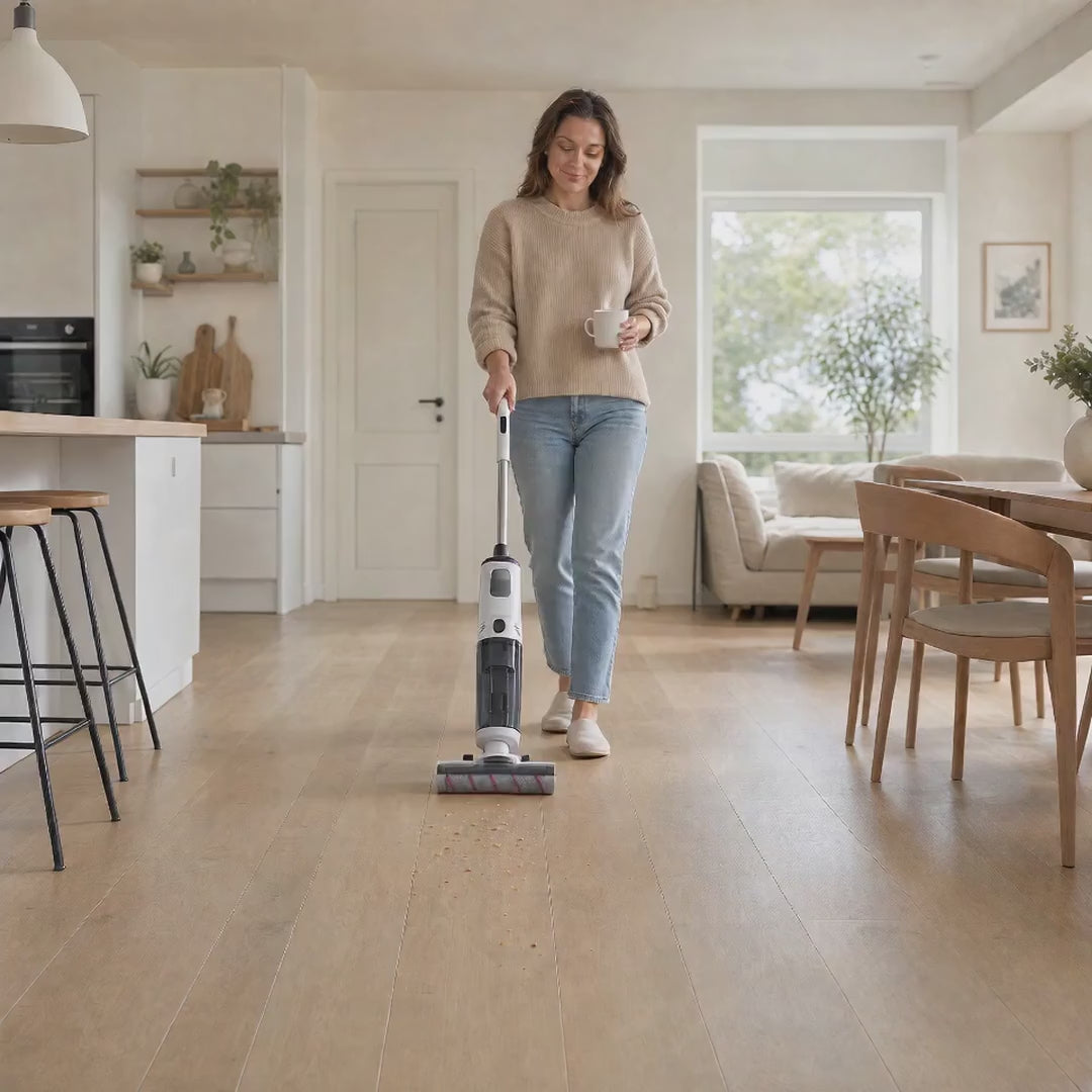 X4 Lightweight Cordless Floor Scrubber - video