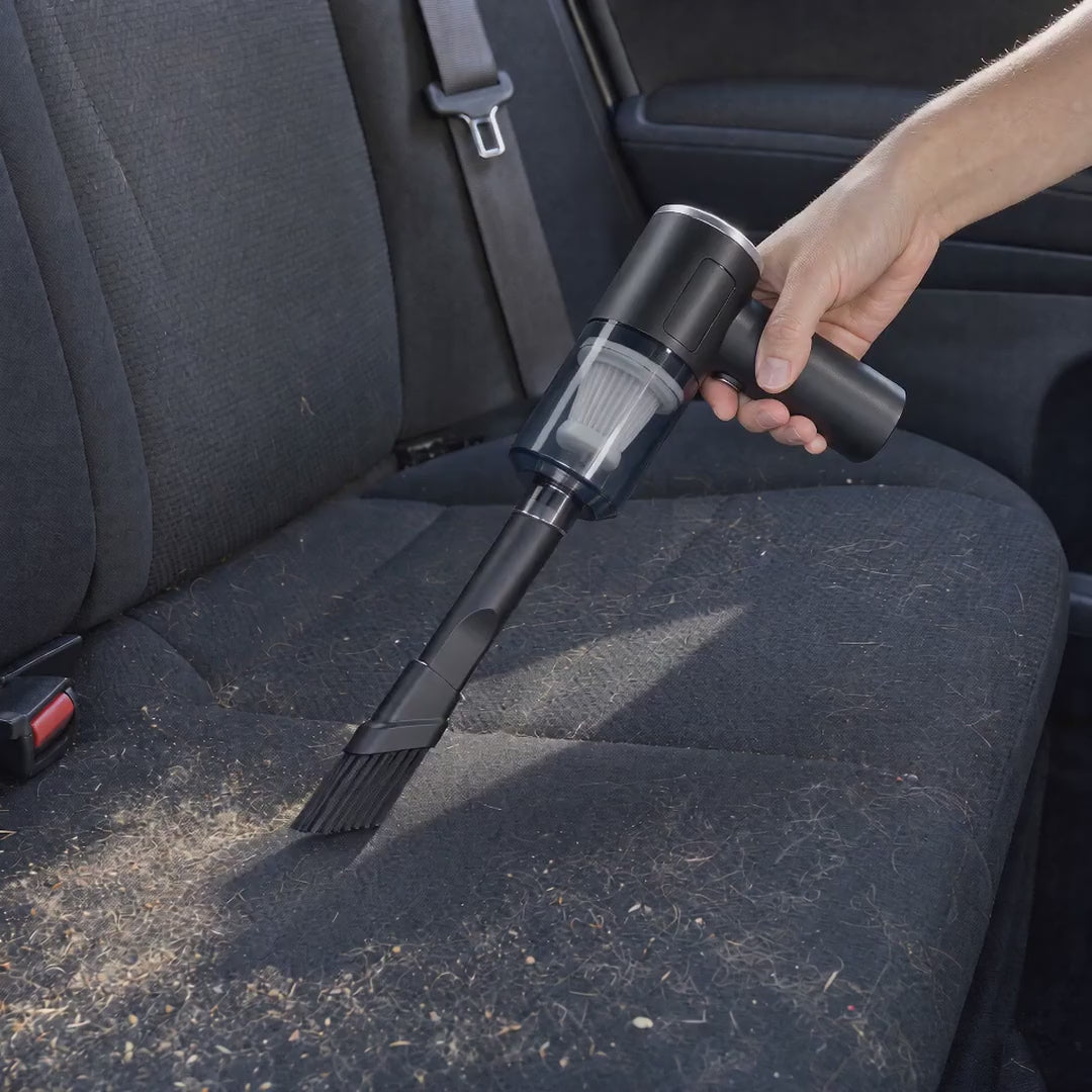 Mini Cordless Car Vacuum - video
