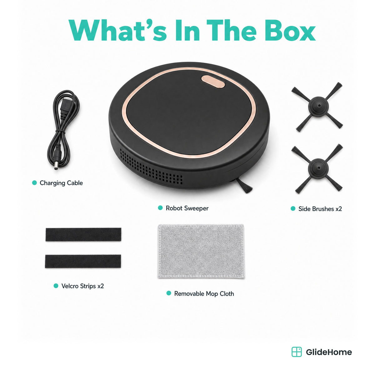 Robot Sweeper - what's in the box