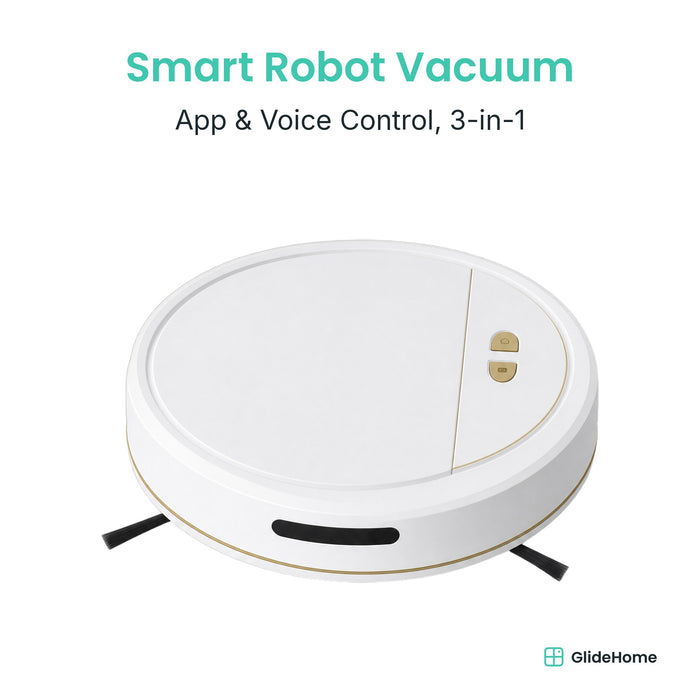 Smart Robot Vacuum and Mop - App & Voice Control, 4,000Pa, 3-in-1 Sweep, Vacuum & Mop
