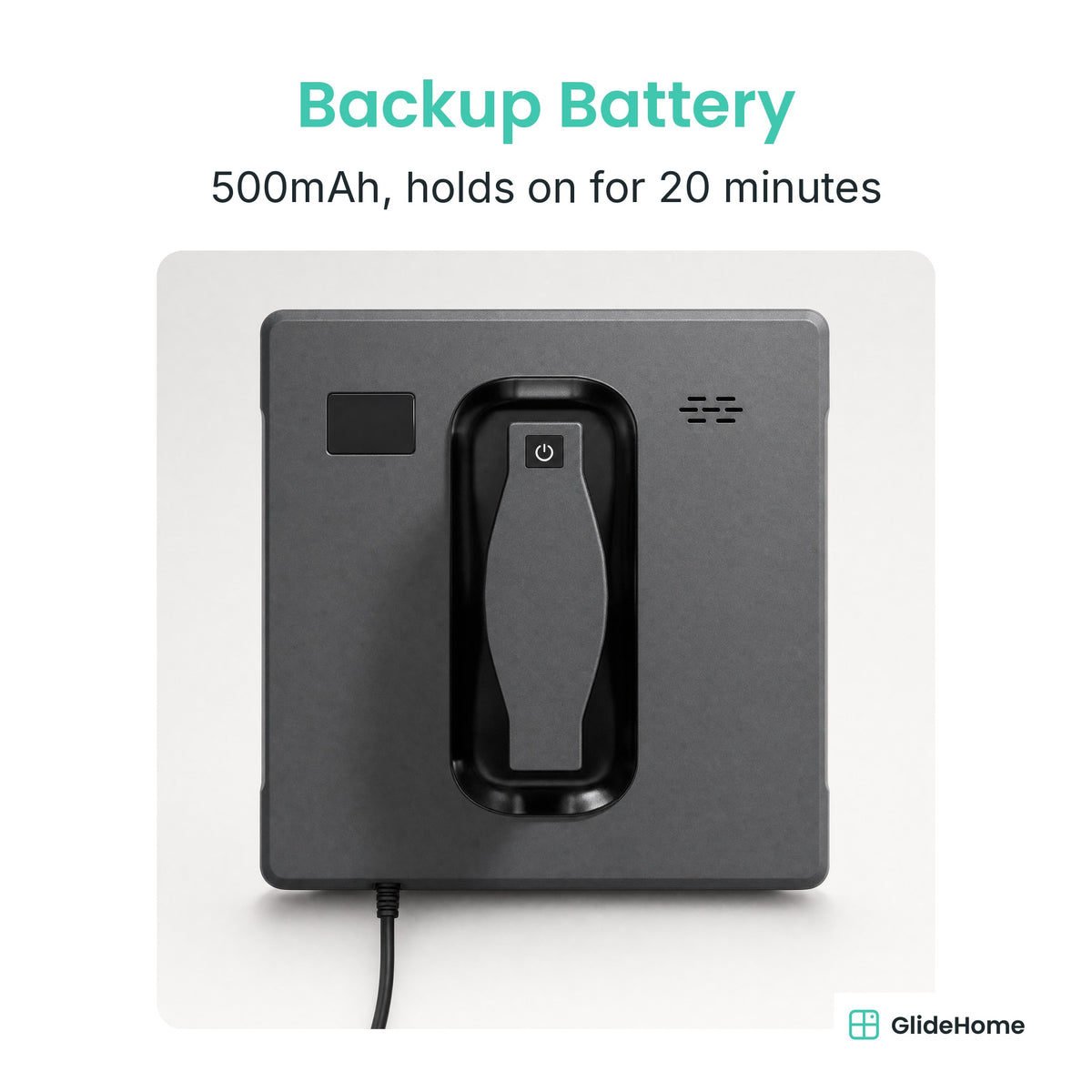 Window Cleaning Robot - Backup Battery. 500mAh, holds on for 20 minutes